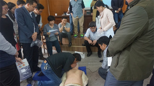 南陵教师应急救护培训